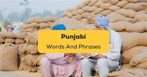 50+ Basic Punjabi Words And Phrases: A Useful Guide .
